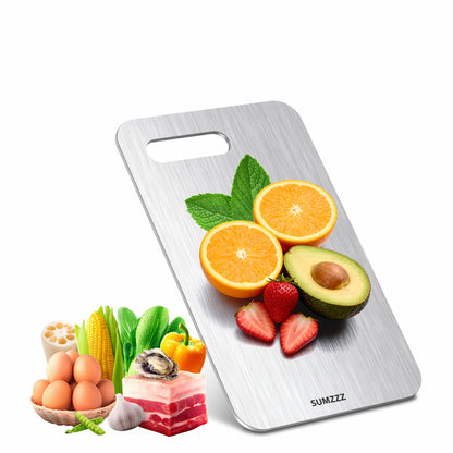 Titanium Cutting Board Set of 3 - Multi-purpose use with fresh fruits and vegetables
