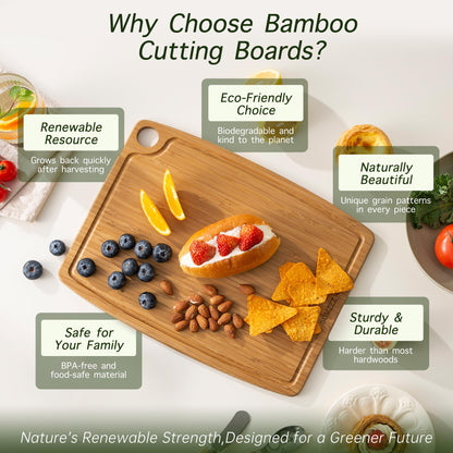 Bamboo Cutting Board - why choose bamboo cutting board, eco-friendly and hygienic